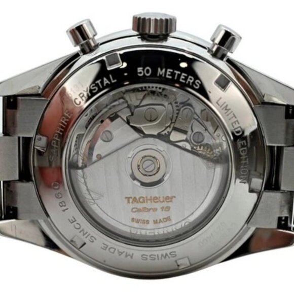 Tag Heuer 41mm Men\'s Carrera Limited Edition Highlands Scotland SS Watch CV2012! main image 7